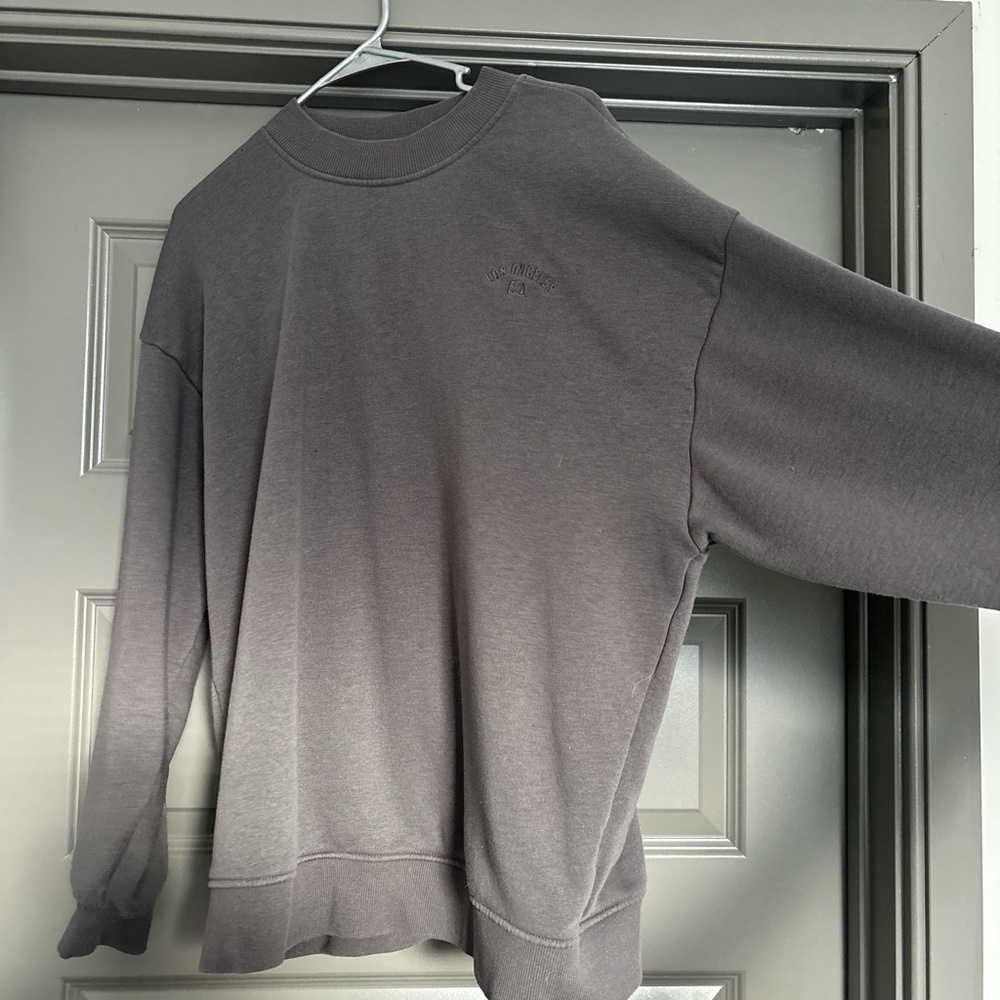 Angel Kiss Charcoal Crew Neck Sweater